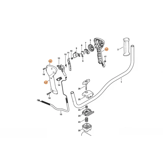 STIHL   Uchwyt 4863 790 0500